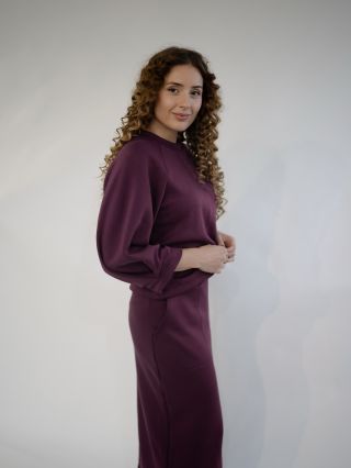 K adventu neodmyslitelně patří tóny fialové a burgundy 🍇 A právě v této atmosféře vznikl náš úpletový set burgunda —...